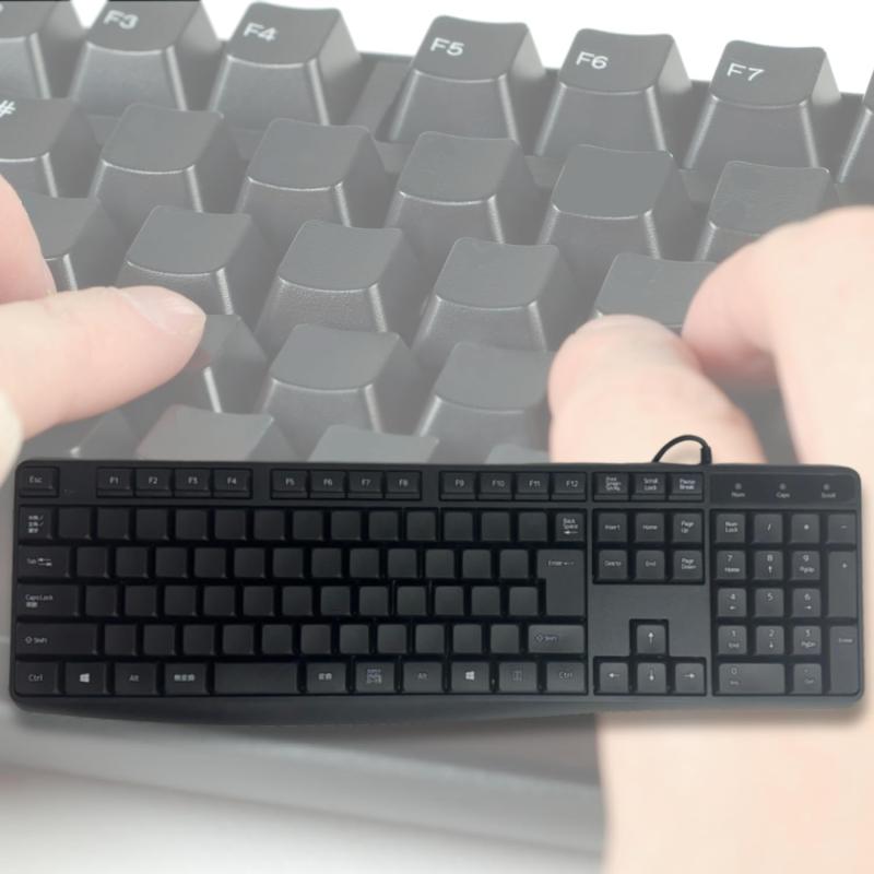 印字なし(無刻印)キーボード タッチタイピングの練習に最適 USB接続