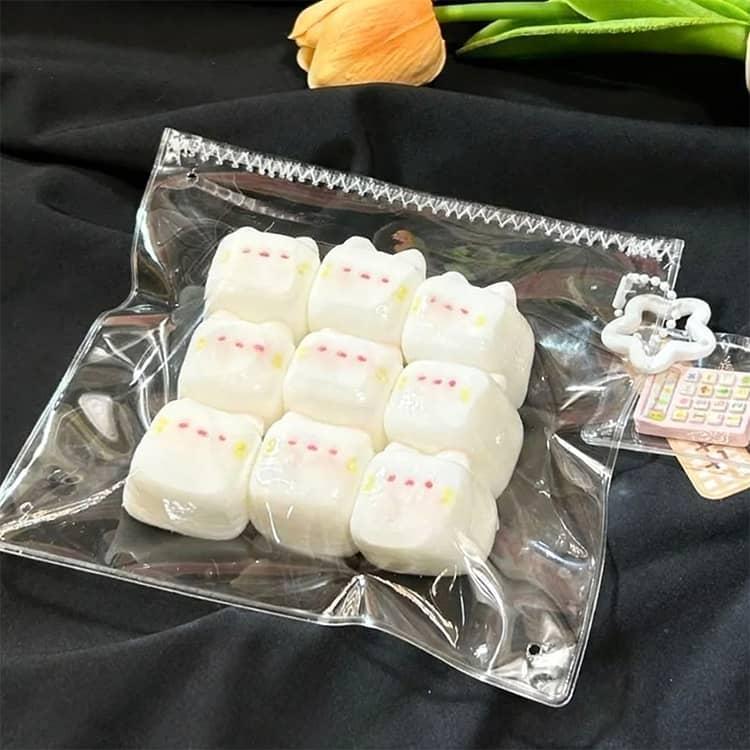 軽減 ぬいぐるみ 不安 スクイーズ ストレス解消　 水感スクイーズ ストレス解消　 おもちゃ ぷにぷに弾力 ストレス解消 猫スクイーズ ストレス解消　 ねこ ネコ 低反発ソフト握り心地 万能アイテム artezakka-10107410 アルテ雑貨 サンプル画像2