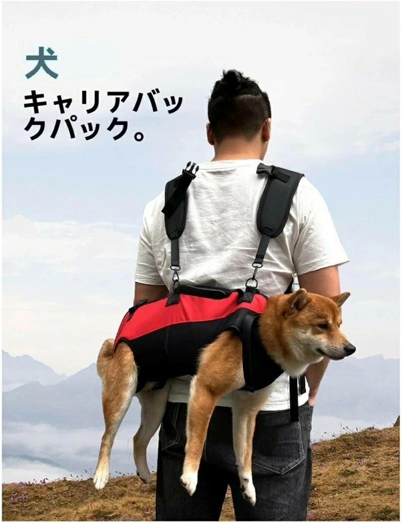 ペットバッグ ペットキャリー ペット用抱っこバッグ リュック型 ペット用 抱 犬 抱...