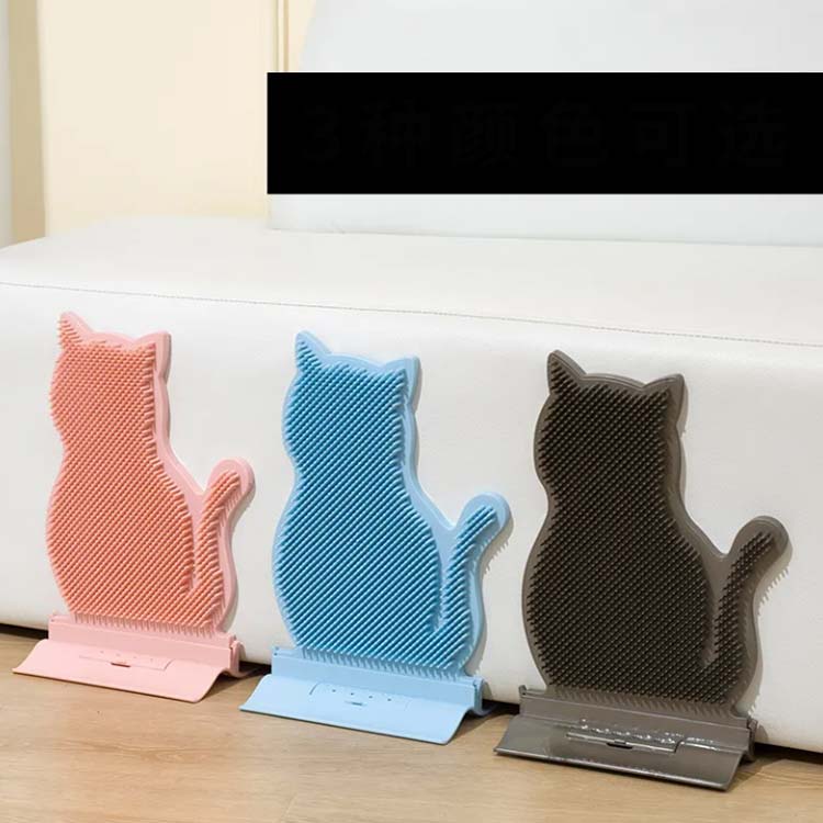 ペット ペット用品 猫コーナーマッサージ 猫コーナーブラシ 痒み止めブラシ 猫用顔...