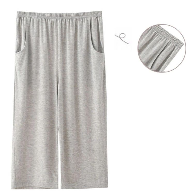 ワイドパ ハーフパンツ 部屋着 コットン おしゃれ ボトムス ルームウェア ルームパンツ 7分丈 10分丈 綿 下 パジャマ レディース 3