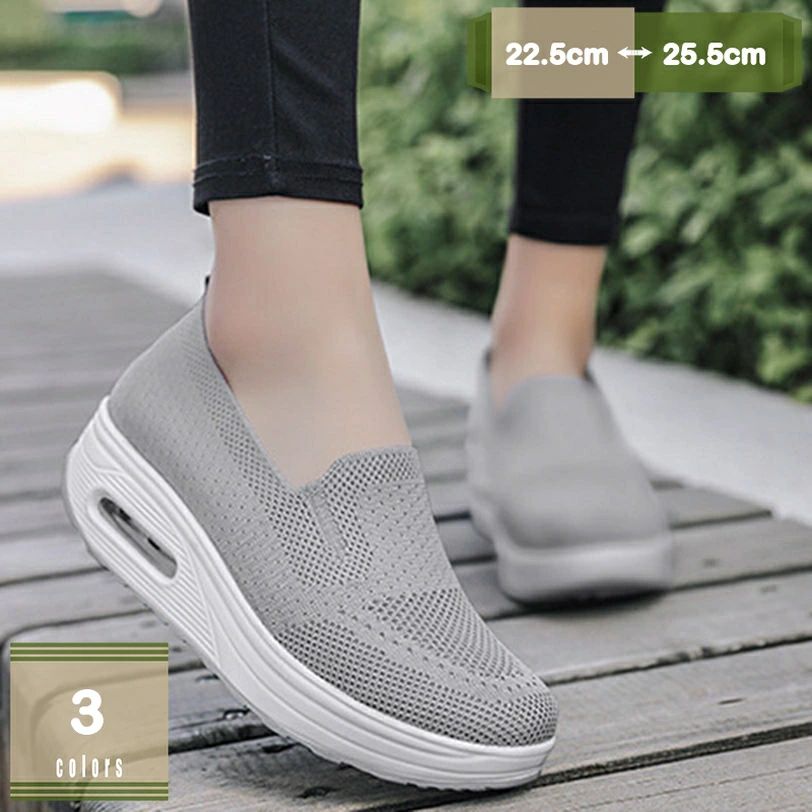 スポ 黒 ブラック 靴 スリップオン シューズ プラットフォーム ストーム付き 厚底スニーカー レディース スニーカー スリッポン