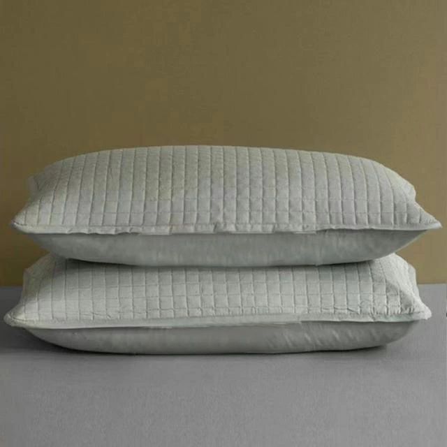 ピローカバー 2枚セット 48×74cm 防水 寝具 ピローケース 汚れ防止 キルト 中綿 防...