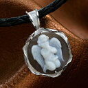 「祈り」カメオ ペンダント ネックレス 18金ホワイトゴールド イタリアのシェルカメオ 美しい天使のカメオ 世界最高峰アゴス氏彫刻 カメオ アクセサリー 高級 ...