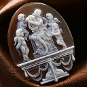 カメオ作品 ギリシャ神話シリーズ イタリア製 シェルカメオ 彫刻家アッカニート氏製作 ブローチ&ネックレス加工承ります カメオ アクセサリー 高級 ギフト お誕...