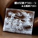 カメオ作品 アウロラ 曙 馬の図柄 神話 イタリア製 シェルカメオ 彫刻家アッカニート氏製作 ブローチ&ネックレス加工承ります カメオ アクセサリー 高級 ギフ...