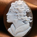 カメオ作品 人気のパルラーティ 世界的巨匠カルロ氏の娘 パトリシア氏製作 イタリア製 シェルカメオ ブローチ&ネックレス加工承ります カメオ アクセサリー 高級...