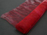 手染めぼかしチュール　（Tu_Red)