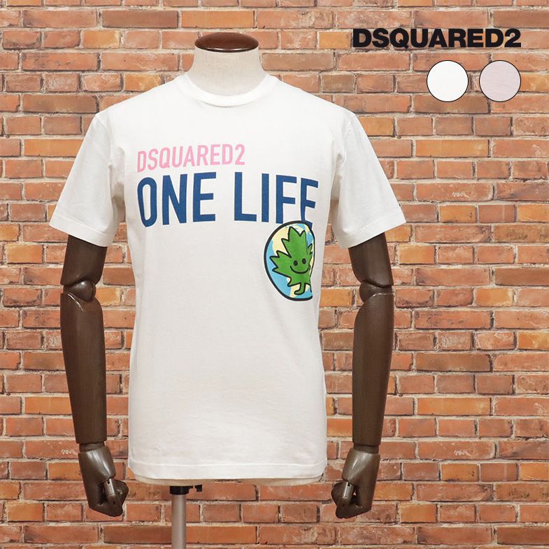 DSQUARED2 イタリー製Tシャツ S78GD0056 