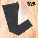 【期間限定ポイント5倍】KARL LAGERFELD 美脚デニム パンツ 265840 541862 ストレッチ 無地 定番 カール ラガーフェルド メンズ モード【kg131-38500TAF】