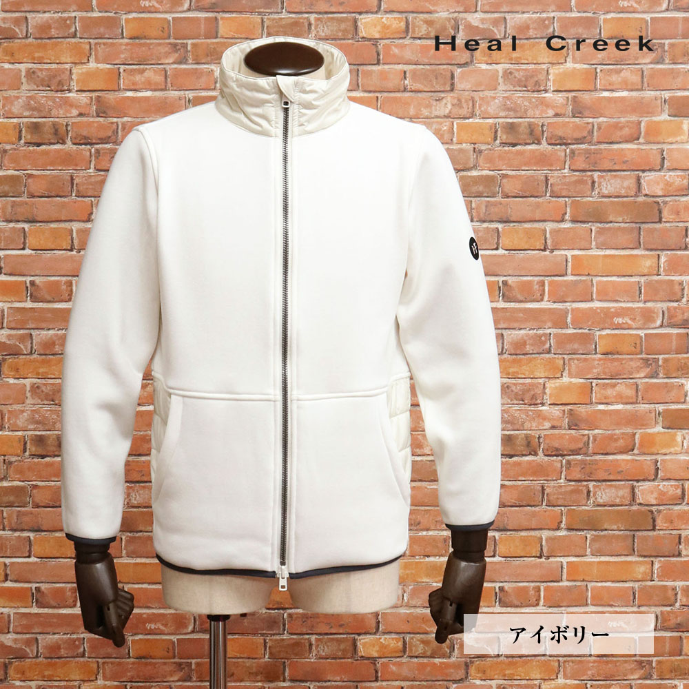 秋冬 Heal Creek ブルゾン 001-59111 裏ボア ストレッチ 保温 防寒 暖か ゴルフウェア メンズ 紳士 ヒールクリーク【mc123-44000TAF】