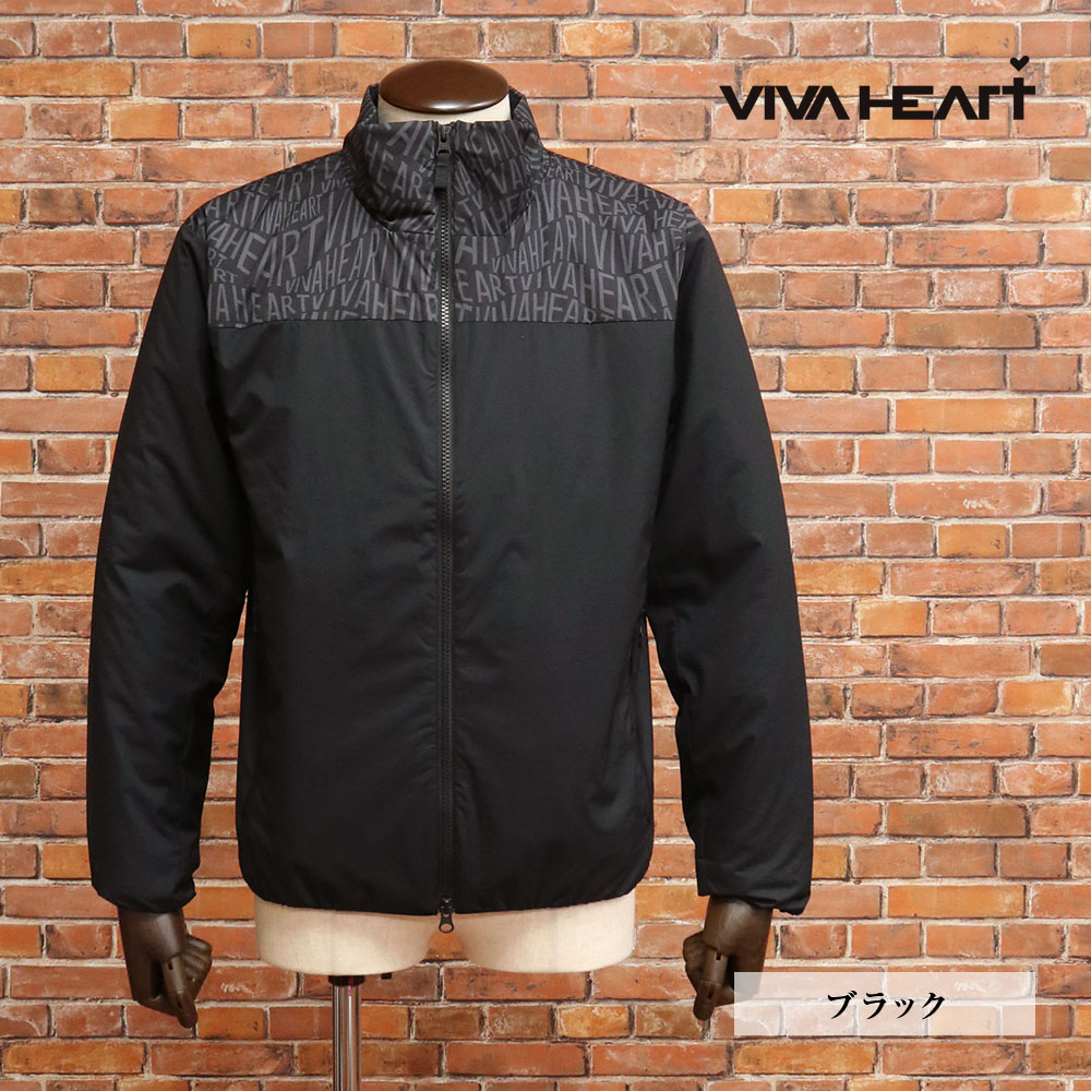 【期間限定ポイント10倍】秋冬 VIVA HEART 中綿ブルゾン 011-59010 撥水 蓄熱 保温 ストレッチ ロゴ ゴルフ 30代 40代 50代 メンズ 紳士 ビバハート【mc128-26400TAF】