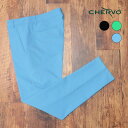 【期間限定ポイント5倍】【楽天スーパーSALE】【アウトレット65%OFF】CHERVO 美脚パンツ 撥水 防風 透湿 保温 ストレッチ 無地 ゴルフ ベーシッ...