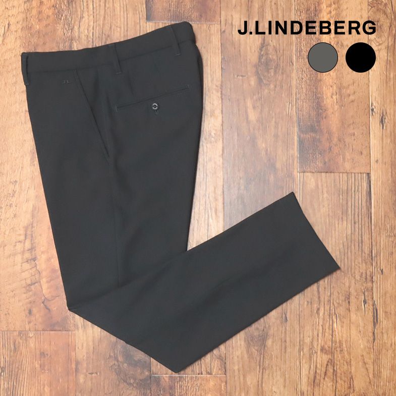 秋冬 J.LINDEBERG 美脚パンツ 撥水 透湿 ストレッチ 裏ボアジャージー あたたか ゴルフ スポーティー 機能性 メンズ ジェイリンドバーグ【jd128-30800TAF】