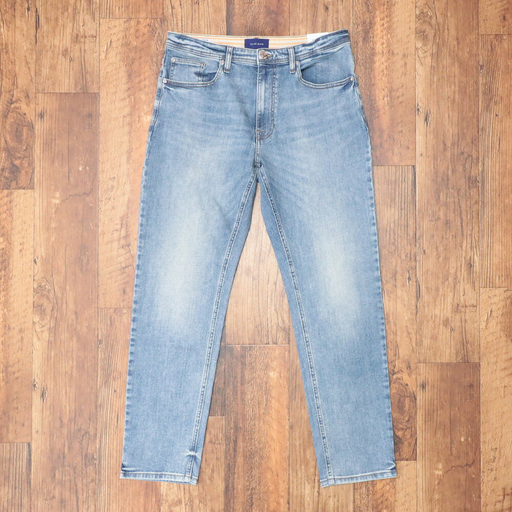 GAUDI テーパード デニムパンツ C511GU26023 ストレッチ ダメージ ウォッシュ ガウディ 新作 ストリート メンズ【kf257-31900TAF】