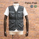 【期間限定ポイント5倍】Fabio Frati ベスト 吸水速乾 通気性◎ ストレッチ ポケット豊富 チョッキ ゴルフ スポーティー ファビオフラーティ 紳士 ...