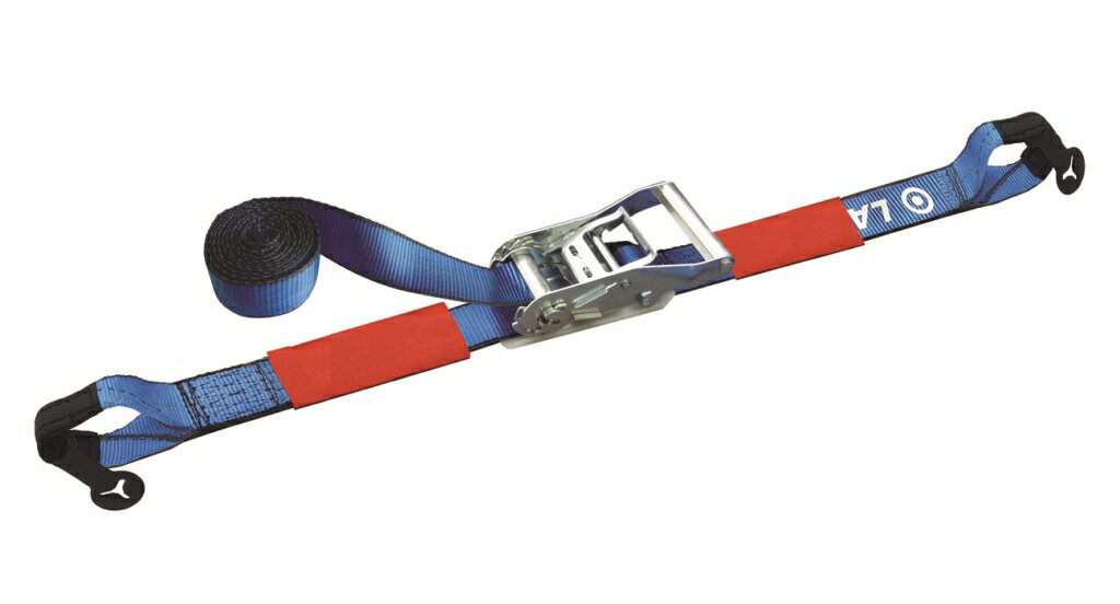 JB ラッシングベルト 固定1m + 調整7m ＝ 8m 輪っか(リング) タイプ LSR 50 SW10-70WS 1980151P