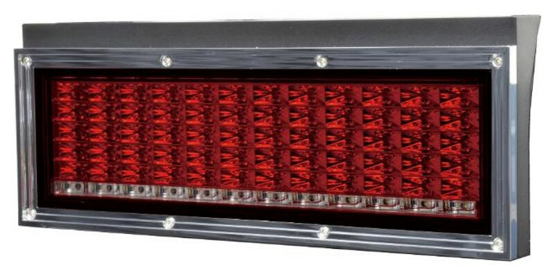 ◆ LED テールランプ 花魁 COMBO 嵐 ARASHI ミニ シーケンシャル モデル LRセット カプラ仕様 ECE規格認証取得 2トン車 / ゲート車 サイズ トラック OCAM-01