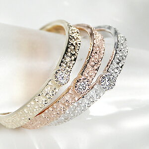 【ピンキーリング対応】K10WG/YG/PG 一粒 ダイヤモンドリングおしゃれ 可愛い 華奢 指輪 ダイヤ ダイア ゴールド クラシカル 4月誕生石 送料無料 ...