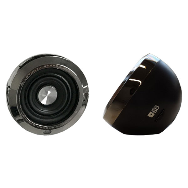 カシムラ Bluetooth モバイルスピーカー ステレオ イコライザー MP3プレーヤー付 ブラック 70W×65H×67Dmm L側 R側 各約2m 車用 BL-73
