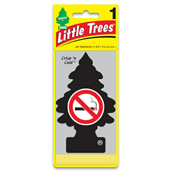 メール便可 芳香剤 リトルツリー Little Trees Crisp'n Cool No Smoking クリスプンクール ノースモーキング メテオAPAC 17037