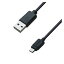  USB&Ʊ֥ 50cm 1.8A micro BK ͥǥ ǳѤǰ ֥å AJ-465