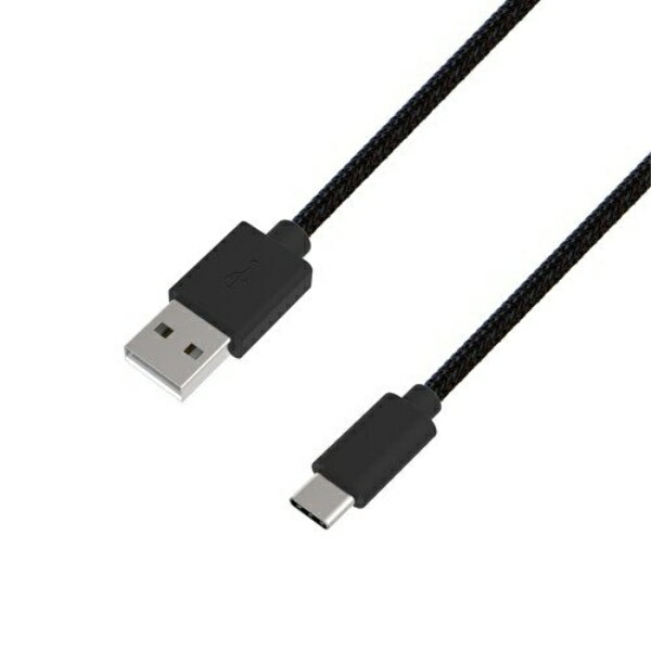  USB&Ʊ֥ 2m A-C STRONG BK Type-C &ǡ̿б ʥåǺ ˶ ֥å AJ-537