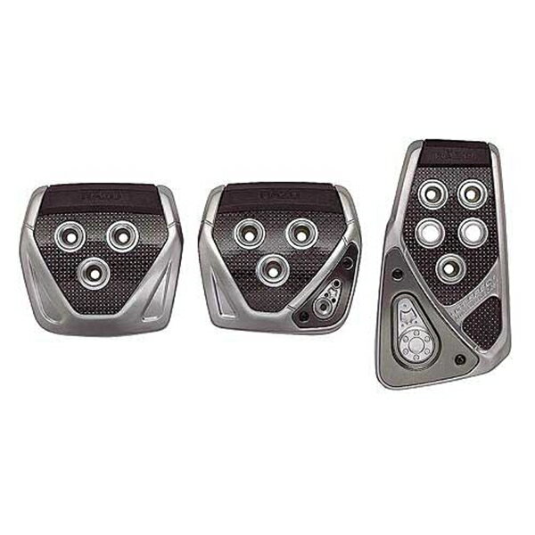 カーメイト RAZO GT SPEC PEDAL SET MT-S 贅沢な本格GTペダル アクセル132mm×71mm ブレーキ76mm×143mm クラッチ80mm×85mm RP104