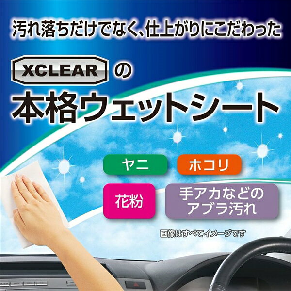 カーメイト エクスクリア 内窓用ウェットシート C130