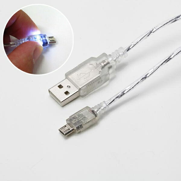 アークス タッチセンサーUSBケーブル WH microUSB充電ケーブル 2A対応 ホワイト スマートフォン用 X-067