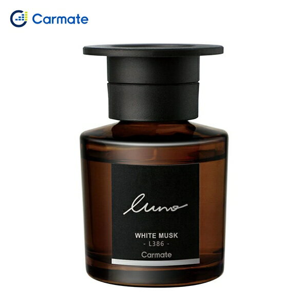 カーメイト ルーノ リキッド ホワイトムスク N. 80ml 置き型 車 部屋 トイレ L386