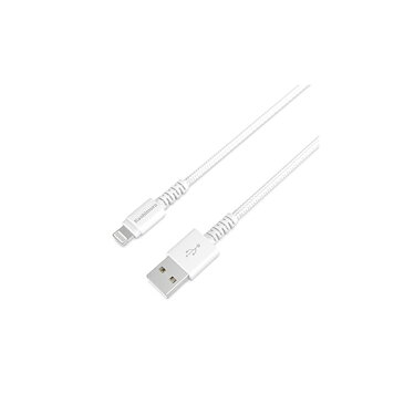 iphone ライトニング Apple社 MFi認証品 USB充電＆同期ケーブル 1.2m LN STRONG WH KL-116 カシムラ