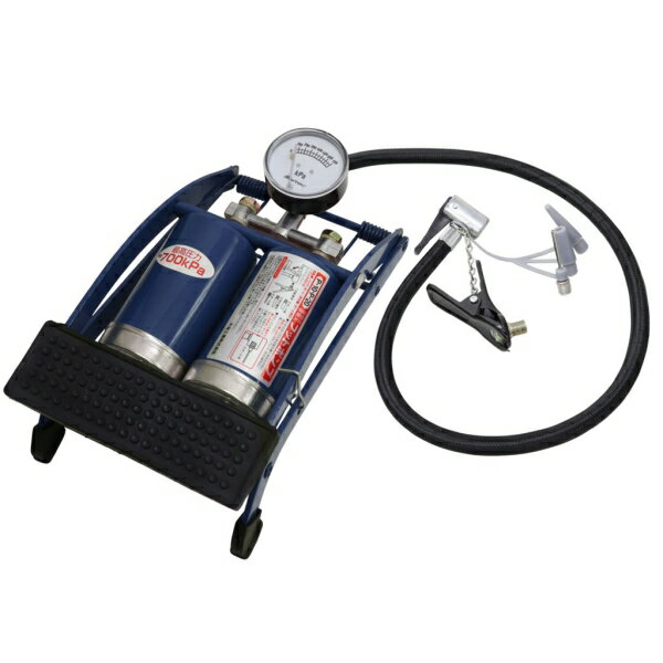 フットポンプ ダブル 踏むだけ簡単 空気入れ 楽 大自工業 P-20