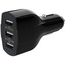 DC-7.2A USB 3ポート スマートフォンアクセサリー 車載用USB電源 USB-A ブラック カシムラ DC-045