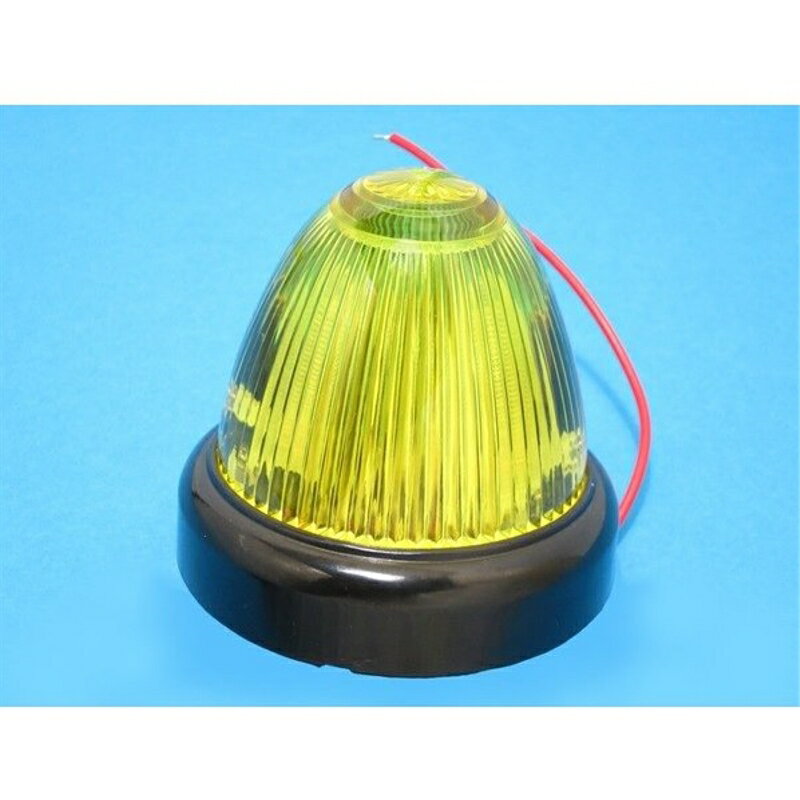 LEDクリスタルE(ECO) マーカー 12V 黄 マーカーランプ LED搭載 ボデーパーツ LED-12Y-ECO