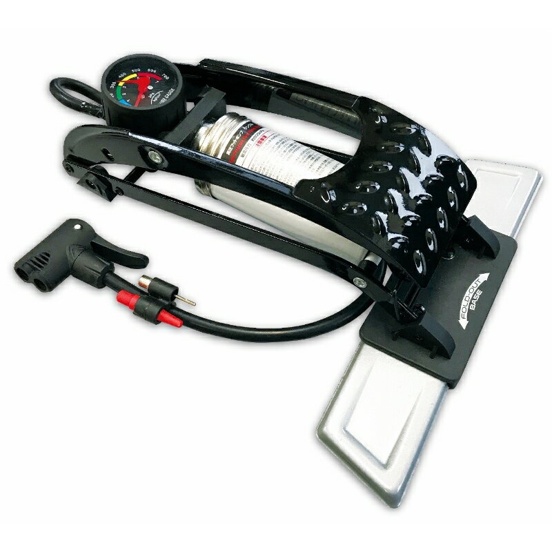 高圧フットポンプ シングル 空気入れ ホース長：600mm 最高圧力：約800kPa ボデーパーツ BP-S151