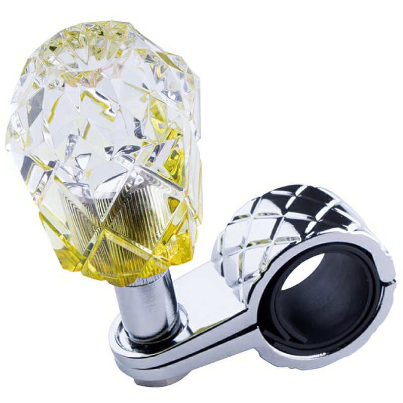 MIYABI ハンドルスピンナー 約27mm～約33mm クリア/イエロー トラック 内装 透明/黄 約27～約33mm 雅 M..