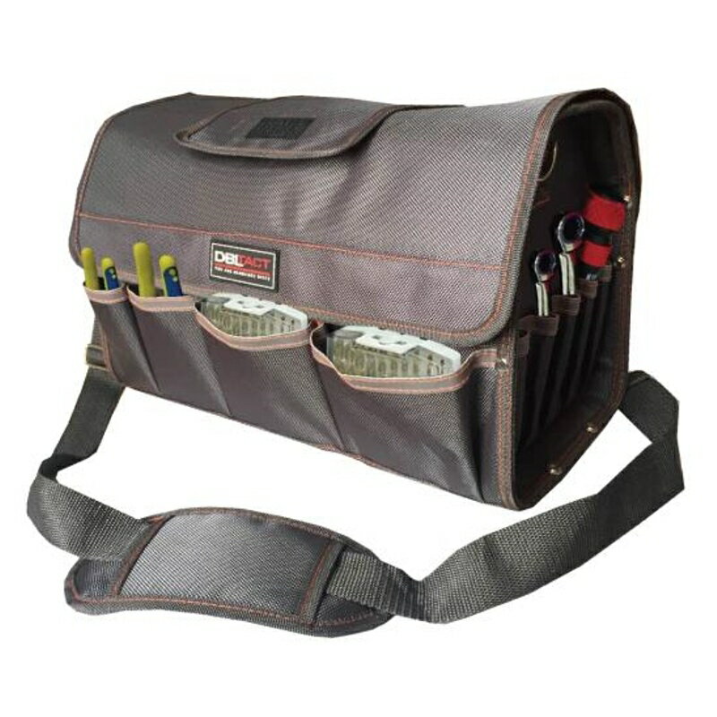 DBLTACT カバー付オープンキャリーバッグ グレー 三共コーポレーション DT-SRB420C-GR