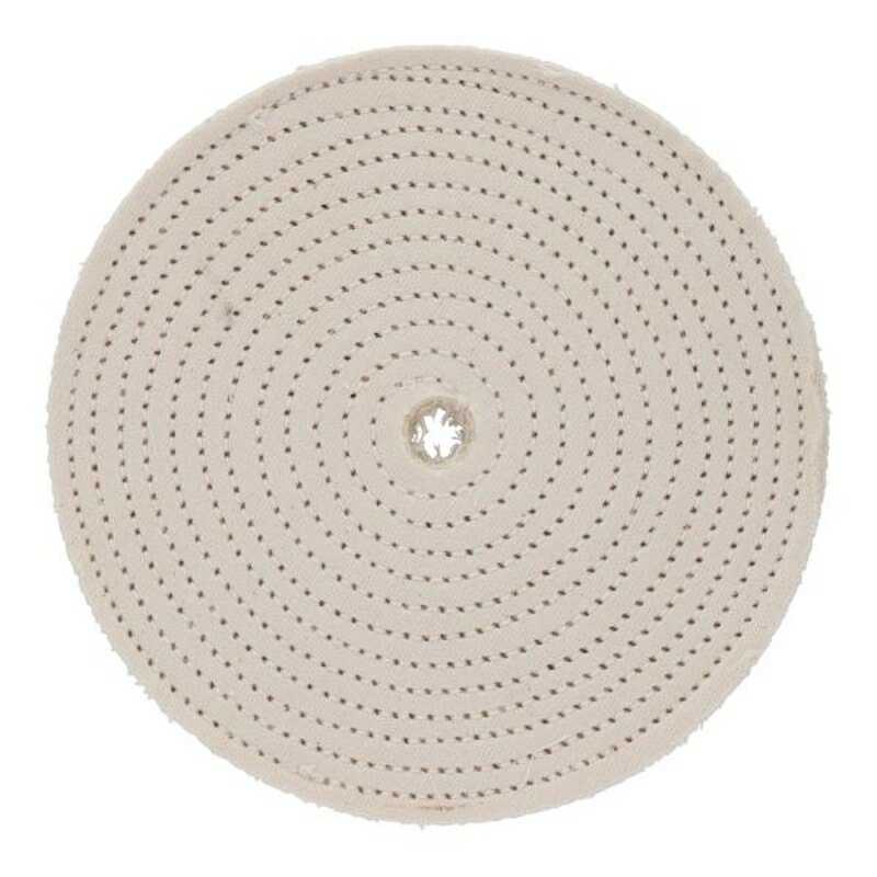 H&H 両頭グラインダー用バフ 白カタバフ 三共コーポレーション RKN-6