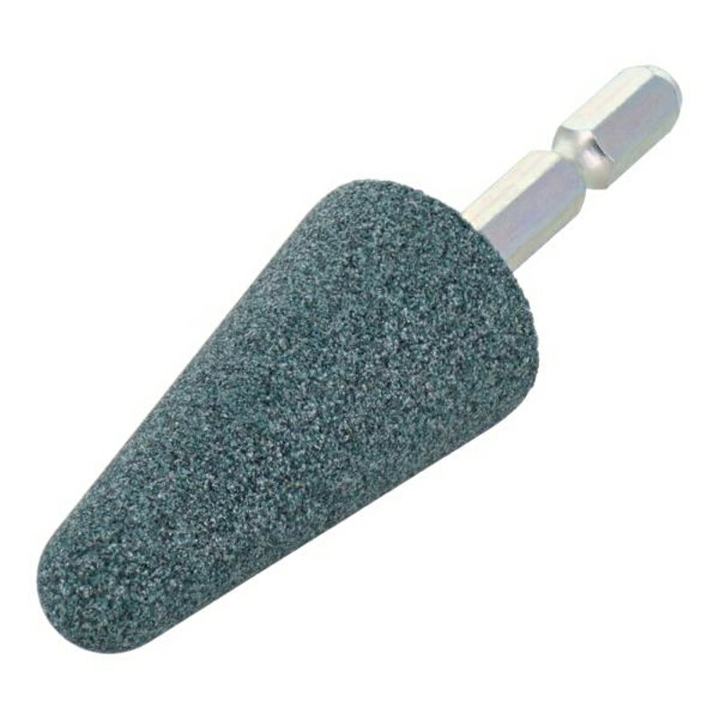 H&H 六角軸軸付砥石 傘型 #80 三共コーポレーション GC6-24