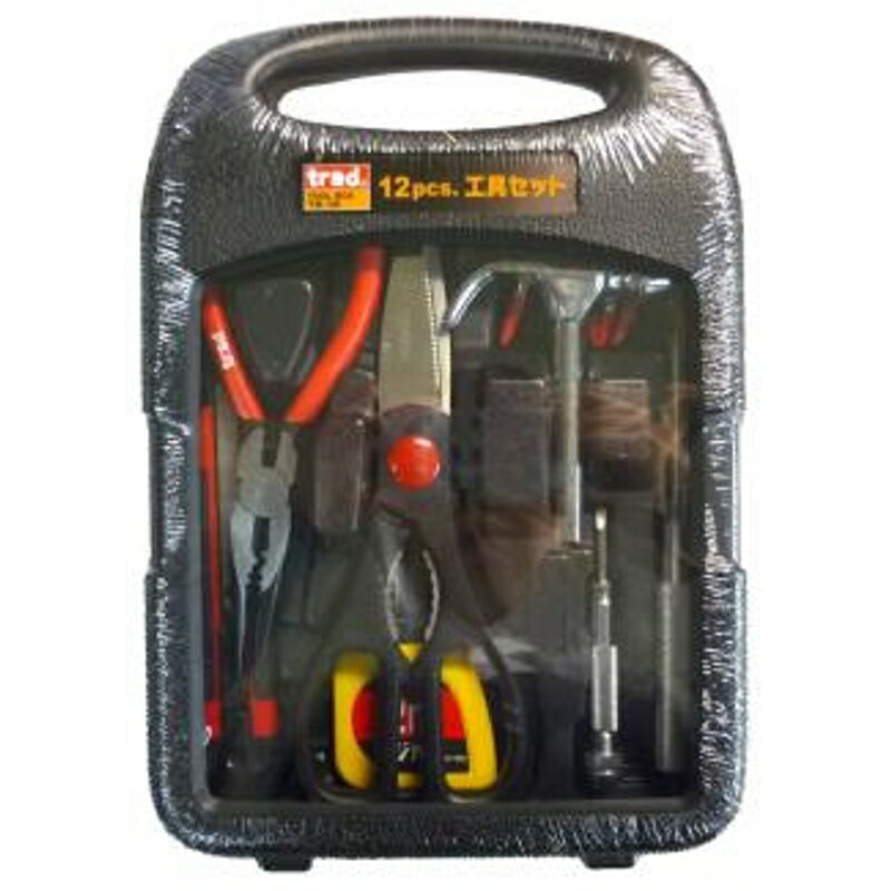 trad 12pcs.工具セット 三共コーポレーション TS-12