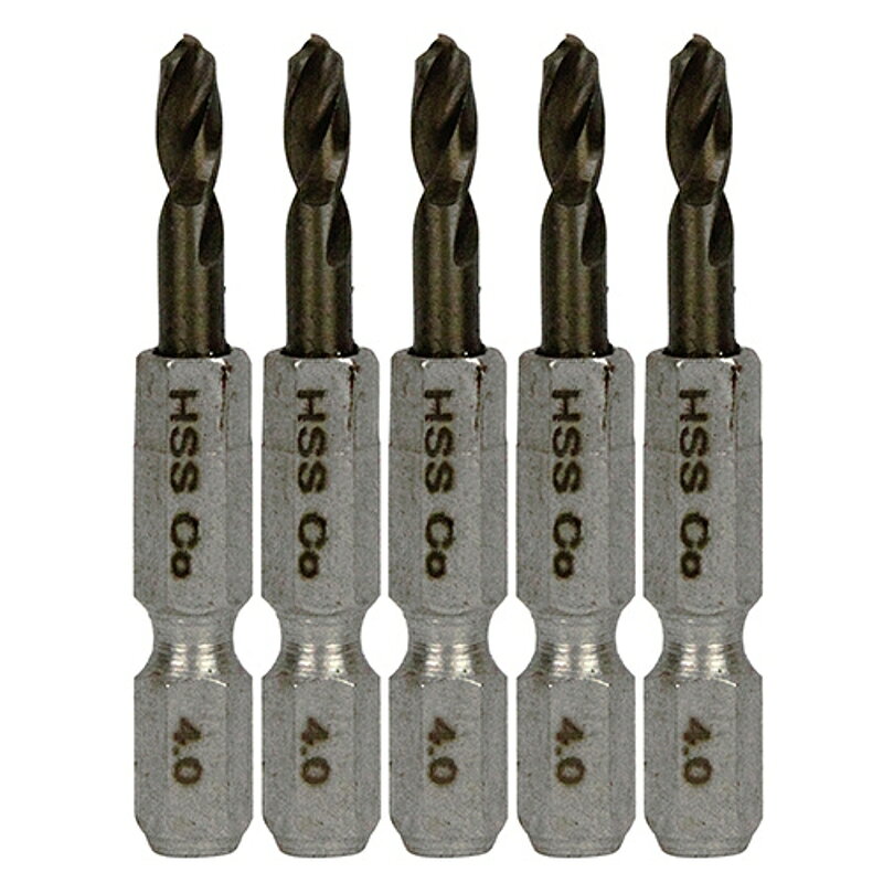 Electric Drills - 六角軸COステンドリル 極短 SK11 4.0mm 5pcs 藤原産業