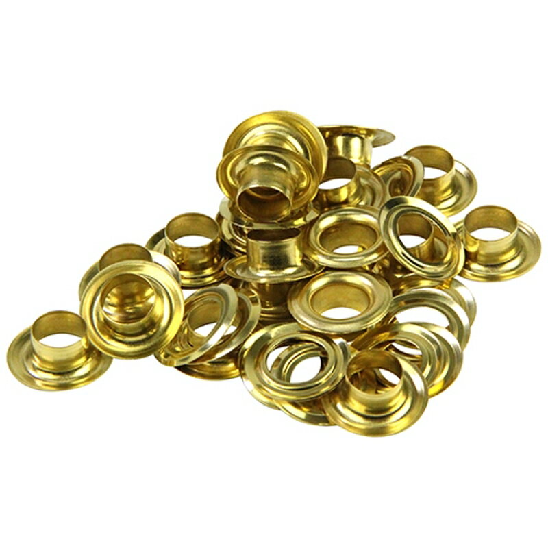 両面ハトメの玉 真鍮10mm SK11 NO.120 藤原産業