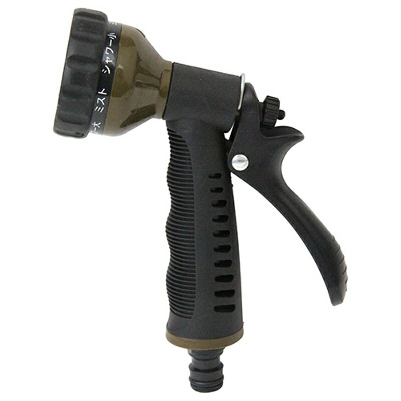 コイルホース用散水ノズル セフティ-3 brown 藤原産業