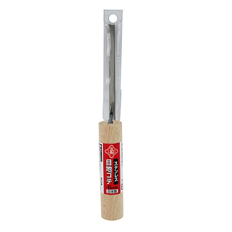 雑貨&カー用品 アーティクルのステンレス目地鏝 赤長 6mm 藤原産業｜アングル2