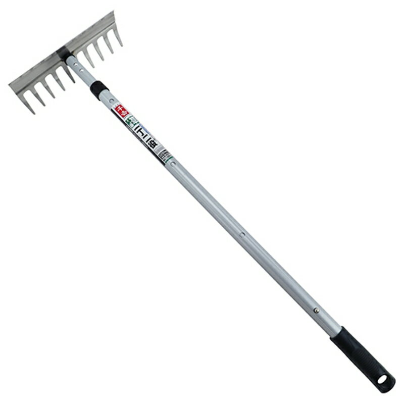 伸縮式 ステンレーキ 千吉 1300mm 藤原産業