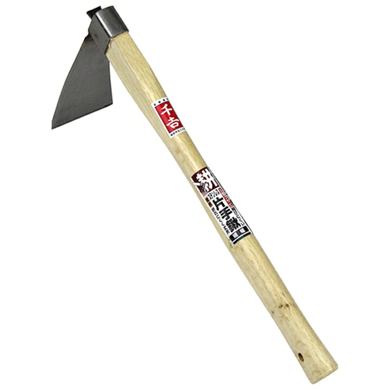 小型で軽量、柄は持ちやすく加工した樫を使用した片手鍬です。■■■用途■■■土起こし、穴掘り。■■■機能・特徴■■■樫の柄を使用しているので、ハードな作業にも耐久性があります。抜けにくく安全に作業が行えるL型クサビを使用しています。ヘッド部はステンレスなので、錆びにくいです。■■■仕様■■■●タイプ：細幅。●柄長：385mm。商品説明■■■用途■■■土起こし、穴掘り。■■■機能・特徴■■■樫の柄を使用しているので、ハードな作業にも耐久性があります。抜けにくく安全に作業が行えるL型クサビを使用しています。ヘッド部はステンレスなので、錆びにくいです。■■■仕様■■■●タイプ：細幅。●柄長：385mm。■■■商品サイズ(幅×高さ×奥行)■■■約75×395×170■■■材質■■■●頭：ステンレス(420J2)。 ●柄：樫。※ページ記載の内容については予告なく変更する場合があります。ご了承下さい。