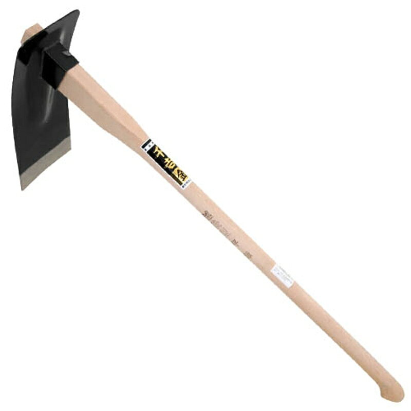 越後型平鍬 黒打 鋼付 千吉 金 3シャク 藤原産業