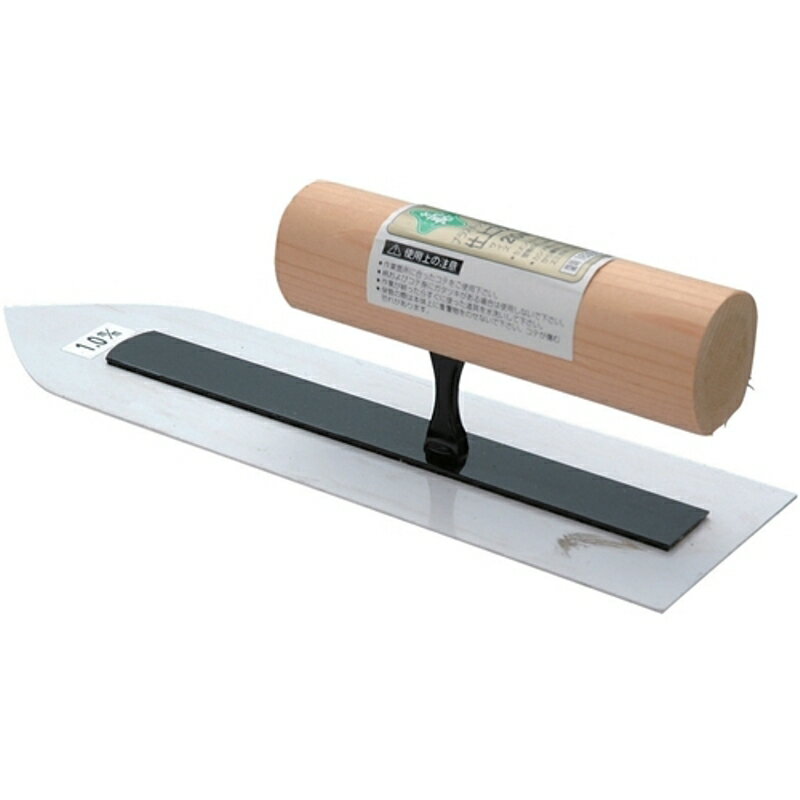 プラスチック製フィット仕上鏝 緑長 210mm 藤原産業