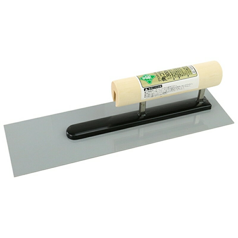 プラスチック製角鏝 緑長 300mm 藤原産業